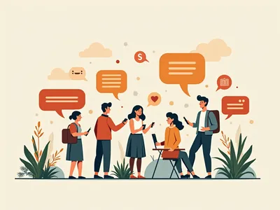 Comment les réseaux sociaux peuvent-ils aider à apprendre l'anglais visualisation