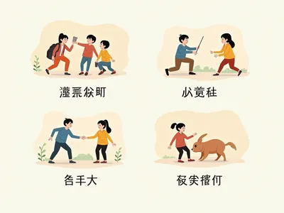 What are the most common phrases for everyday situations in Chinese visualisation